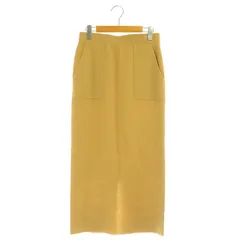 スローブ イエナ SLOBE IENA  23AW ウォッシャブルミラノリブタイトスカート ロング キャメル /MY ■OS ■SH