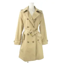 ローレンラルフローレン LAUREN RALPH LAUREN トレンチコート ダブル ベルト M ベージュ /AO12 ■GY18のサムネイル