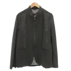 アルマーニ コレツィオーニ ARMANI COLLEZIONI ジップアップジャケット ブルゾン メッシュ 46 グレー /UOのサムネイル