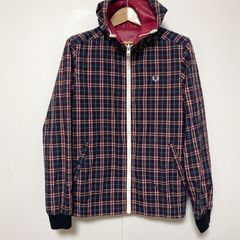 FREDPERRY フレッドペリー モッズ ショートコート ナイロンパーカーМ 