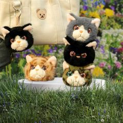コヤンイサムチョン ミニトートバッグ 猫バック キルト リトルヤーン