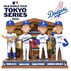 即日発送】限定2025個 ドジャース ボブルヘッド 4体セット 大谷翔平