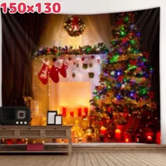 タペストリー 背景布 クリスマス Xmas 模様替え 壁掛け パーティー 撮影