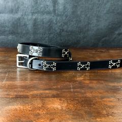 ウォレットチェーン スタッズキーリングセットブラス37cm - メルカリ