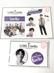新品未開封　Snow Man 深澤辰哉　1st Anniversary 缶バッジセット/ステッカー　2点セット