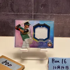 2016 EPOCH 中田翔 039/200 北海道日本ハムファイターズ Season Achievements ジャージ カード