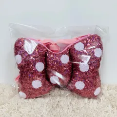 新品 ディズニー ミニー リボン スパンコール ショルダー ポシェット パルパルーザ ピンク
