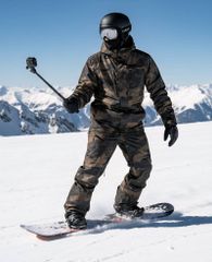 【大人気】Volcom ボルコム L GORE-TEX PANTS スノボパンツ M カモフラ柄 カモフラージュ スノーボードパンツ ゴアテックス