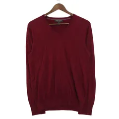 Banana Republic バナナリパブリック 秋冬 シルク カシミヤ混★ Vネック セーター ニット Sz.M メンズ