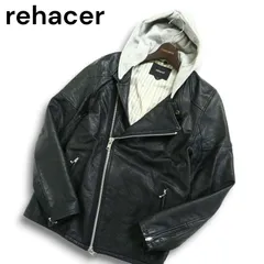 2025年最新】rehacer レザージャケット・ライダースの人気アイテム