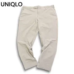 24AW★ UNIQLO ユニクロ 秋冬 2WAY ストレッチ 裏起毛 ヒートテック イージー パンツ Sz.3XL　メンズ 大きいサイズ 特大