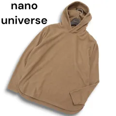 nano universe ナノユニバース 秋冬 フリース★ フーディー プルオーバー パーカー Sz.M メンズ