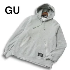 【美品 24AW】 GU × UNDERCOVER ジーユー アンダーカバー 裏起毛 ヘビーウェイト スウェット パーカー Sz.L メンズ グレー