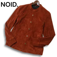 NOID. ノーアイディー 秋冬 フェイク スウェード★ バンドカラー ジャケット ブルゾン Sz.2 メンズ