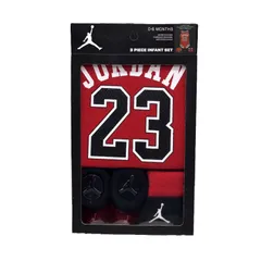 👶✨ 海外限定！0〜6カ月ベビー専用 Jordan 3ピースセット 🍼