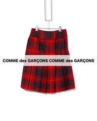 COMME des GARCONS COMME des GARCONS　コムデギャルソン コムデギャルソン　タータンチェックプリーツスカートRF-S011