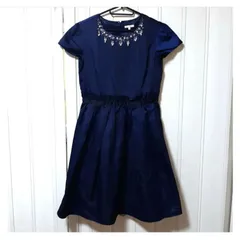 【美品☆LEST ROSE】レストローズ　レディース　ひざ丈ワンピース