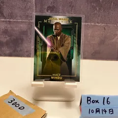2021 Topps Star Wars Masterwork  Mace Windu 59/99 Green Parallel  カード
