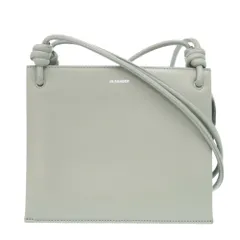 新品同様 ジルサンダー レザー SEA FOAM シーフォーム グリーン ショルダーバッグ 緑 1293 JIL SANDERのサムネイル