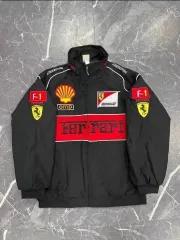 【未使用品】Ferrari フェラーリF1　キッズ レーシング ジャケット Ferrari F1 レーシングジャケット ホワイト – 300km/h Club