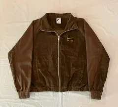 ナイキ エア コーデュロイ フリース ジャケット ディープ ブラウン