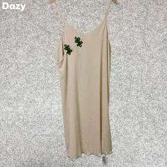 Dazy ベージュ キャミワンピース Lサイズ