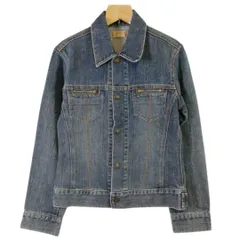 美品☆ ikka イッカ デニム ジャケット ブルー 春秋 Mサイズ　b184