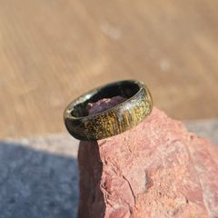 メンズ 指輪 ウッドリング メープルバール 黒檀 18号 - メルカリ