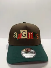 Newera ロサンゼルスエンゼルス ANAHEIM 9forty A-FRAME スナップバックキャップ ツートンカラー