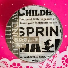 PET 5cm×5m 复古英杂·彩 海外マスキングテープ 海外マステ 英字 - メルカリ