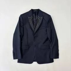 ディオールオム クリス期 ウール ドレス ジャケット ブラック 5j11952kg0210rad7-1.jpg