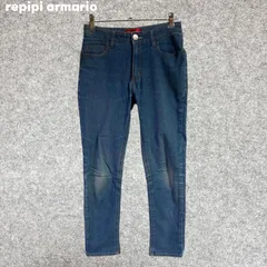 repipi armario スキニーデニムパンツ 青 XSサイズ