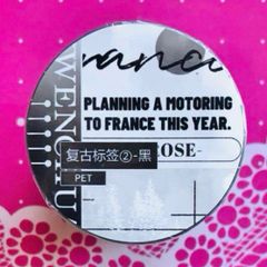 PET 5cm×5m 复古英杂·彩 海外マスキングテープ 海外マステ 英字 - メルカリ