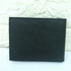 カルバン クライン レザー  二つ折り財布 コンパクト財布 ブラック