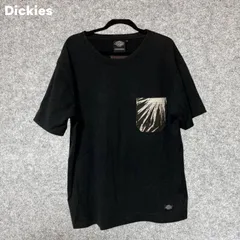 Dickies ブラック Tシャツ ポケット付き Lサイズ