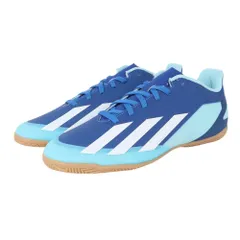 [アディダス] フットサルシューズ インドア メンズ エックス クレイジーファスト.4 IN IE1585 LYR06 BL/RD 25.0 cm 