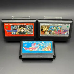 ドラゴンクエストⅡ Ⅲ Ⅳ ドラクエ2/3/4 セット FC ENIX 動作確認済み Famicom エニックス