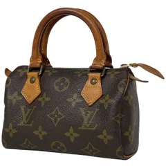 ルイ・ヴィトン Louis Vuitton ミニ スピーディ ショッピング 手提げ ハンドバッグ モノグラム ブラウン M41534 レディース 【中古】