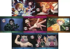 【中古】原画イラストボード 劇場版「鬼滅の刃」無限列車編 Blu-ray/DVD TSUTAYA購入特典 ポートレート7枚セット