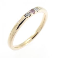 LANCEL】K18 Pt900 ダイヤモンド リング（ピンキーリング） - メルカリ