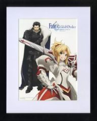 [중고] 원화 일러스트 보드 부속품 포함) 극장판 Fate/Grand Order -신성 원탁 영역 카멜롯- 후편 Amazon 한정 번들 특전 신작 캐릭터 파인 그래프