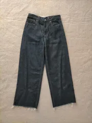 UNIQLO　ユニクロ ワイドストレートデニム 24