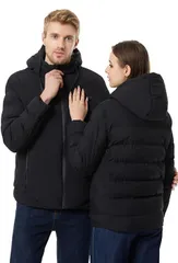 USB電熱ジャケット メンズ レディース兼用｜加熱パーカー ヒータージャケット 防寒 撥水 アウトドア 通勤 通学 冬用ウェア