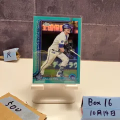 2023 Topps Chrome Tyler Austin 152/199 Yokohama DeNA BayStars Aqua Refractor Parallel カード