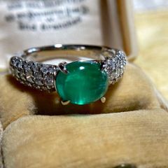 英国王室御用達 ガラード（Garrard）ルビー＆ダイヤモンド・クラスター