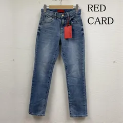RED CARD レッドカード パンツ デニム、ジーンズ Liberty ストレート デニム パンツ ジーンズ 細め 493321 サイズ22