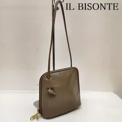 IL BISONTE イルビゾンテ ショルダーバッグ レザ－ クロスボディ バッグ ショルダーバッグ