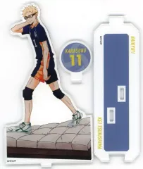 【中古】アクリルスタンド・アクリルパネル 月島蛍 アクリルスタンド 「劇場版ハイキュー!! ゴミ捨て場の決戦展」