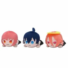 劇場版チェンソーマン レゼ篇　寝そべりぬいぐるみ“マキマ＆早川アキ＆天使の悪魔”（EX）全3種　約16ｃｍ