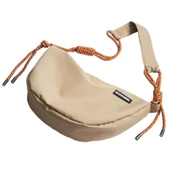 【特価商品】小物収納 出勤 耐摩耗 外出 軽量 撥水 背面盗難防止ポケット スリングバッグ カジュアル メンズ おしゃれ ボディバッグ 斜めがけ 人気 三日月型ショルダーバッグ 便利 [SIMRADIA]